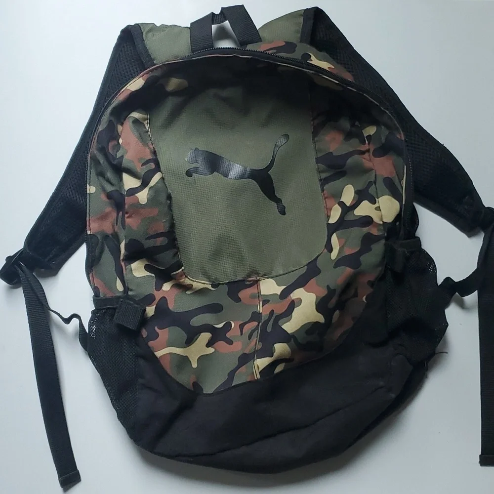 PUMA Kids School Backpack & Attachable Lunch Box
